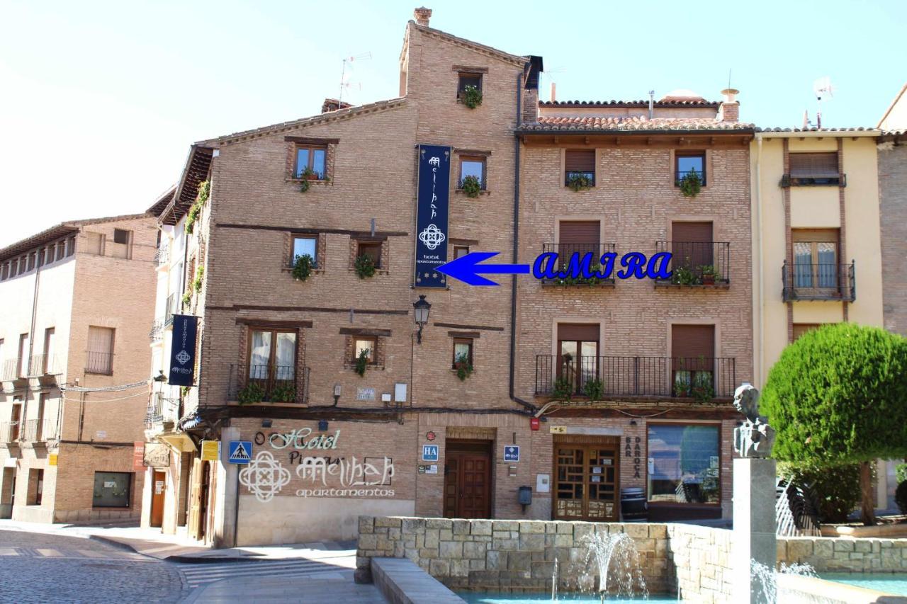 Hotel Apartamentos Melihah Daroca Exterior foto