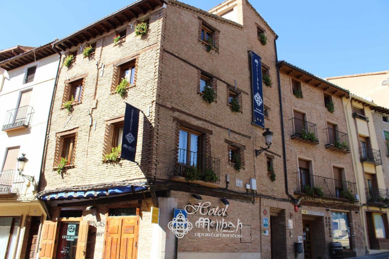 Hotel Apartamentos Melihah Daroca Exterior foto