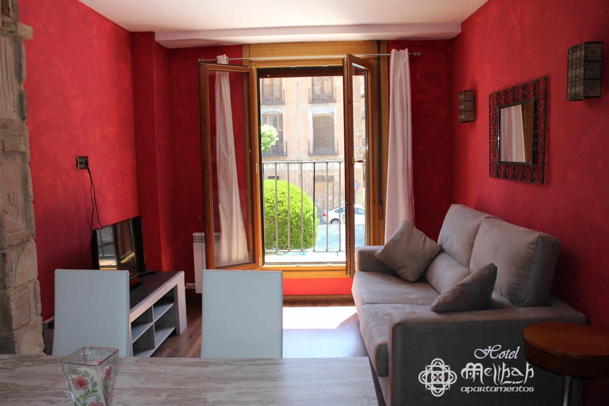 Hotel Apartamentos Melihah Daroca Cameră foto